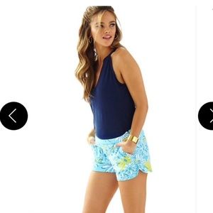 LILLY PULITZER Breakwater Daisy Dance Adi Shorts
